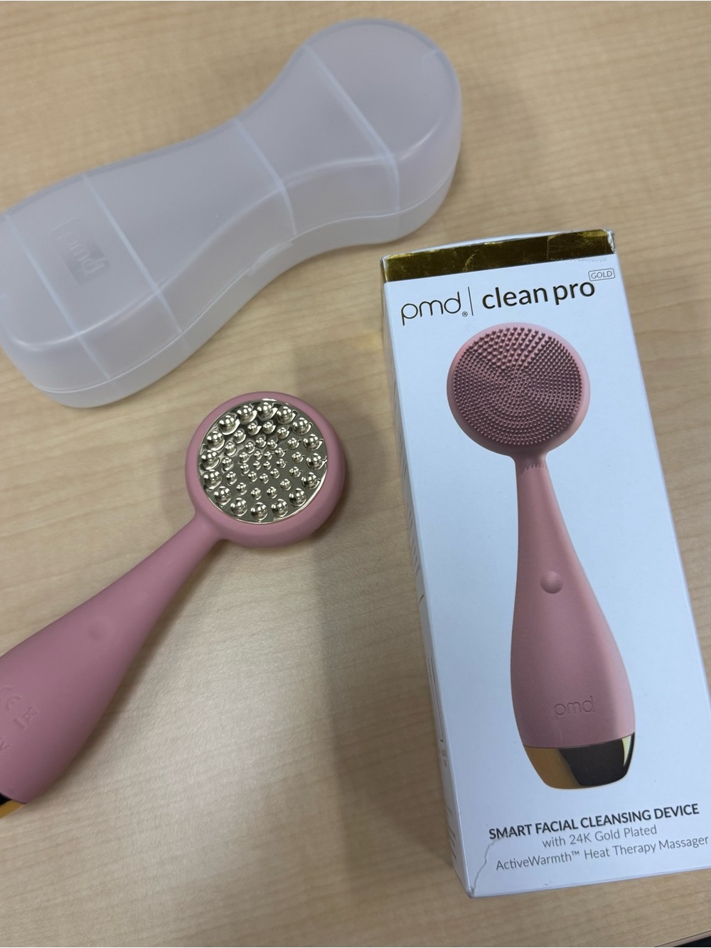 PMD Clean Pro GOLD facial cleansing device 24K Gold/Rose